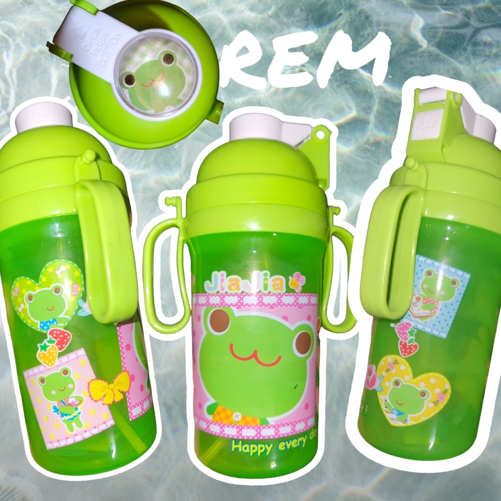 Jin Jin Froggy Water Bottle